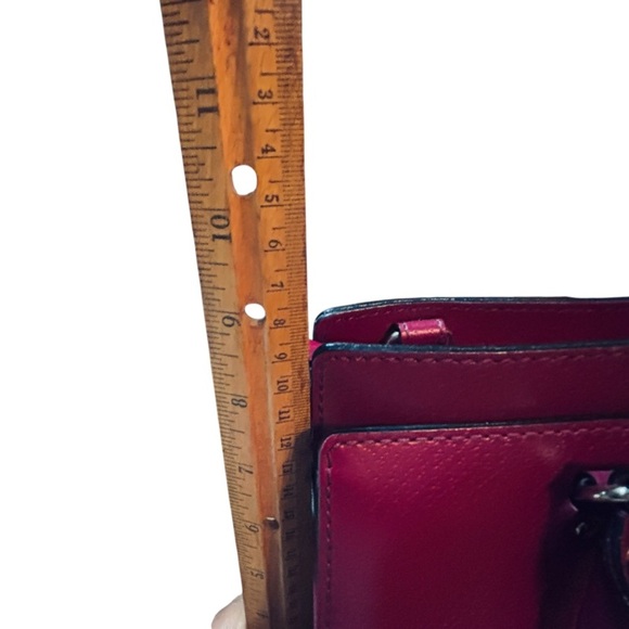 Kate Spade Wellesy Durham Fuchsia Hot Pink Tote w/Matching Wallet - Picture 13 of 14